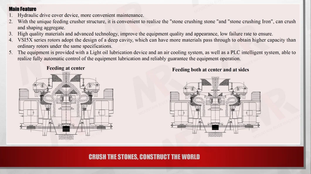 VSI 8518 90Kw Vertical Shaft Impact Crusher Building Aggregates Artificial Sand Making Machine 4