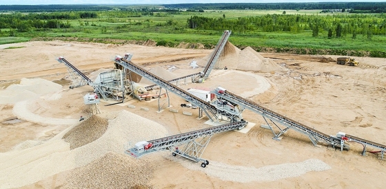 Coal Teel Cord Transfer Belt Conveyor Tripper Fixed 7.5kW - 250kW