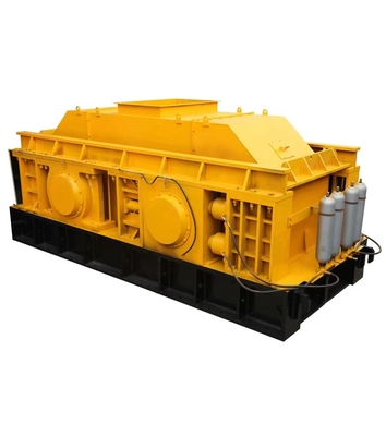 Hydraulic Toothe Double Roller Crusher 1000mm Roller diameter Grinding System