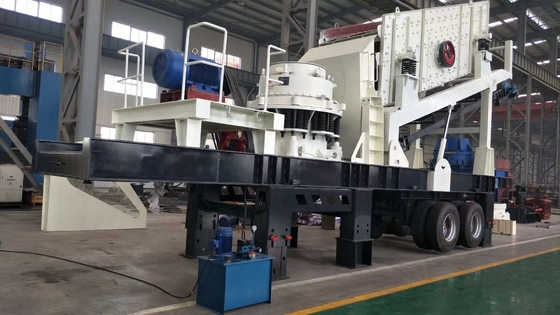 PEW1100 300Kw Portable Crushing Plant Crusher Construction Machine in Mining and Quarry