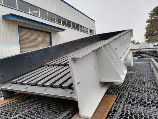 Carbon Steel Vibrating Pan Feeder ZSW420*110 Vibro Grizzly Feeder
