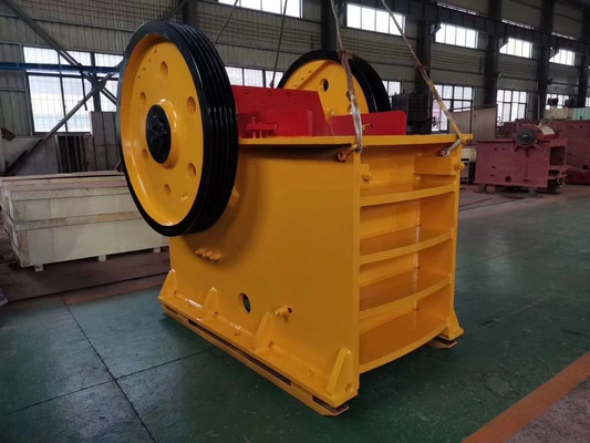 55Kw Hard Granite Small Rock Crushing Machine PE500*750 Yellow White