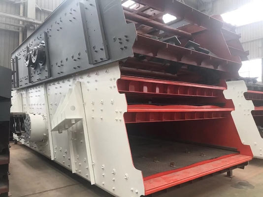 Mining Multi Layer Wire Mesh Vibrating Screen 415V With 1-4 Layers Decks