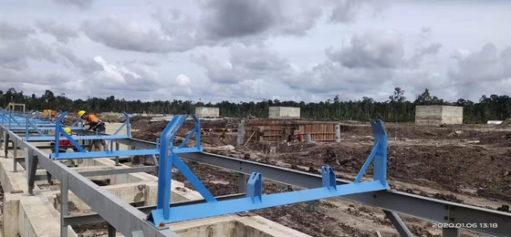 Rubber Fixed Transfer Belt Conveyor Heat Resistant Universal For Transport System