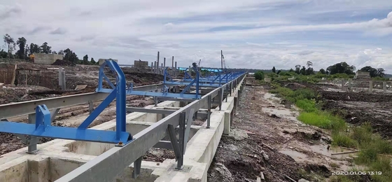 Rubber Fixed Transfer Belt Conveyor Heat Resistant Universal For Transport System
