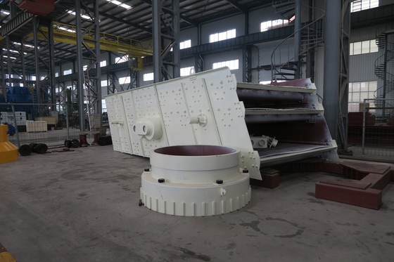 Mining 220V Horizontal Vibrating Screen 3YK2160 Multi Layers Vibro Screening Machine