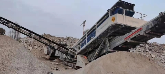 Portable Rock Used Mobile Crusher  MR110 Z EVO2 Track Mounted Made In 2018