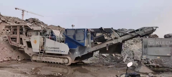 Portable Rock Used Mobile Crusher  MR110 Z EVO2 Track Mounted Made In 2018