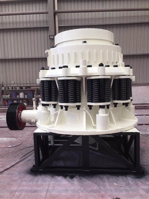235mm Symons 5.5 Cone Crusher Machine 220Kw for Demolition Debris Processing