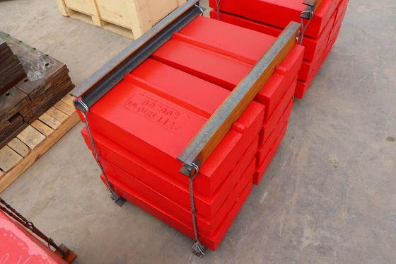 PF1210 1214 1315 Ceramic Insert Blow Bar Impact Cone Crusher Components