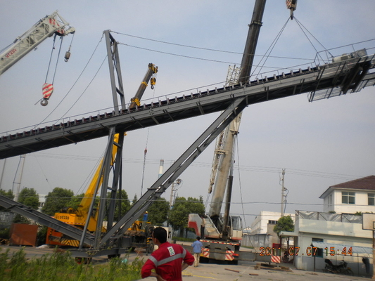 Fixed Continental Conveyor Belt Cotton Polyester Canvas Telescopic Truck Loading Conveyor