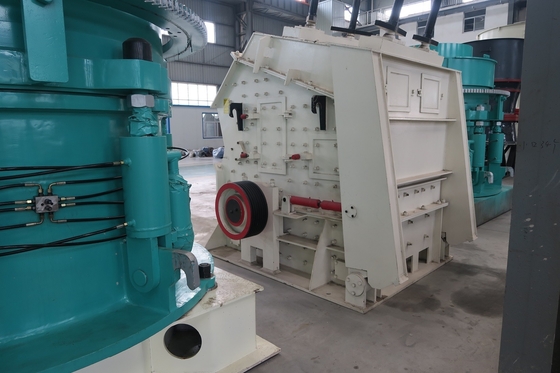 Horizontal Impact Stone Crusher Machine 200Kw PF1315 Secondary Quarry Crushing Dolomite