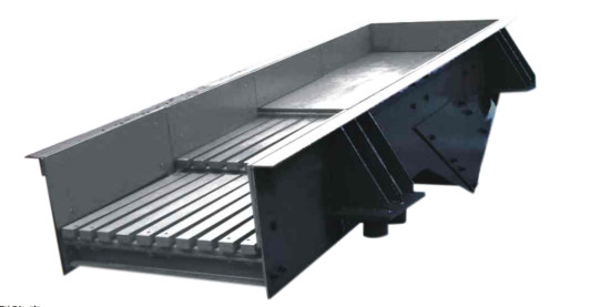 30KW Vibratory Tray Feeder Quarry Hopper ZSW Series Vibrating Feeder 500 TPH