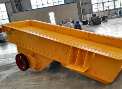 30KW Vibratory Tray Feeder Quarry Hopper ZSW Series Vibrating Feeder 500 TPH