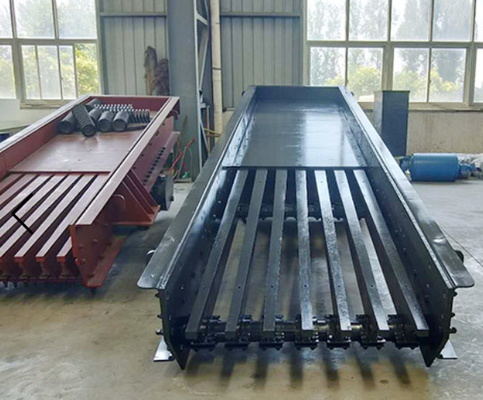 Mining Jaw Crusher Magnetic Vibratory Feeder ZSW1360 600 TPH Stone Rock, Vibration feeder, linear vibrating feeder