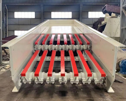 Quarry Coal Vibrating Feeder Machine ZSW 1142 For Aggregates Plant