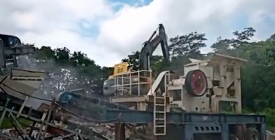Portable Mobile Crushing And Screening Plant Wheel PFW1214II PEW860