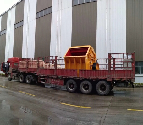 30-50 TPH Ore Impact Crusher Machine In Cement Plant PF1007 2400 × 2250 × 2620mm
