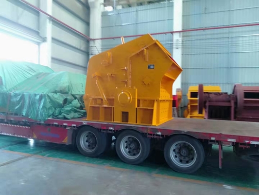 30-50 TPH Ore Impact Crusher Machine In Cement Plant PF1007 2400 × 2250 × 2620mm