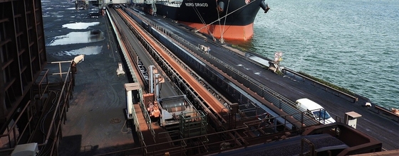 Rubber Curved Mobile Belt Conveyor For Dirt Sludge Ore Sand Gravel Aggregate