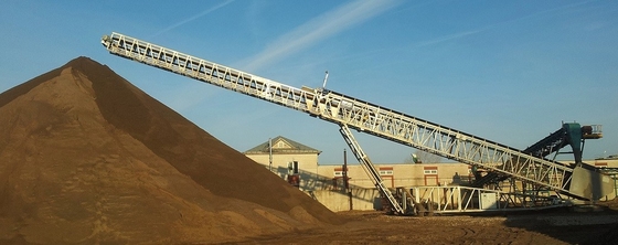 Big Inclination Power Transfer Belt Conveyor Upwards Long 500mm 650mm 800mm