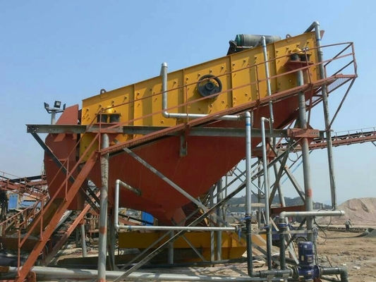 High Efficiency Linear Vibration Screen Sieve Vibratory Machine For Aggregates Concrete plant