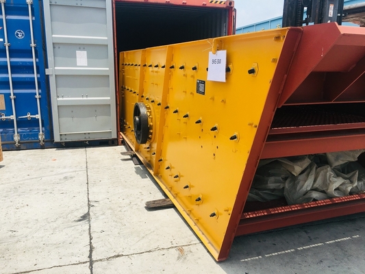 Round Ultrasonic Sand Vibrating Screening Machine 18.5Kw 3YK1848 With Mn Steel Net