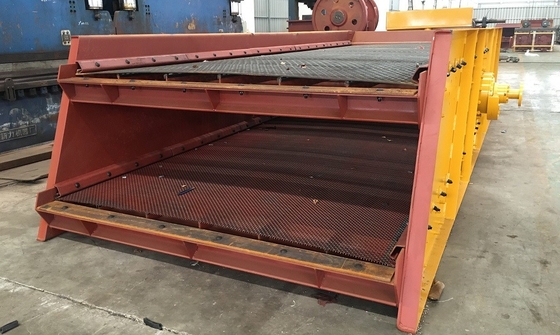400 TPH Double Deck Vibrating Screen Machine 22Kw 2YK2160 With Washing System