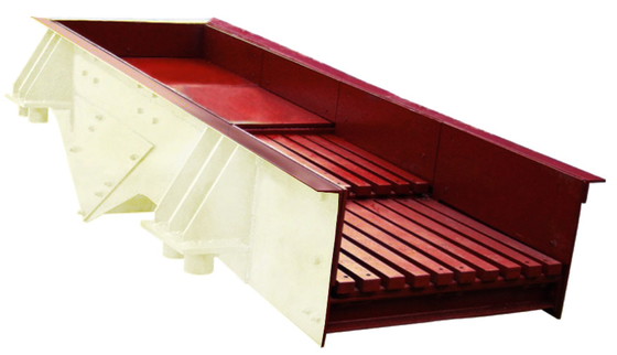 600mm GZT 1148 Mining Apron Feeder Widely Used , Electromagnetic Vibrating Grizzly Feeder