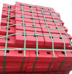Impact Stone Crusher Spare Parts Swing Plates , High Manganese High Chrome Blow Bar
