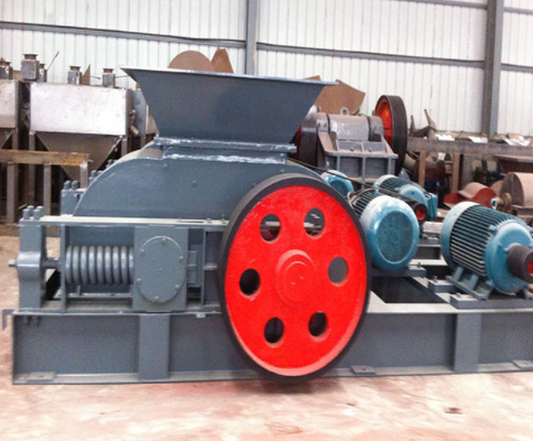 Quartz Smooth Double Roller Crusher Making Sand blue Yellow Iron Grey，crusher for coal with two rollers