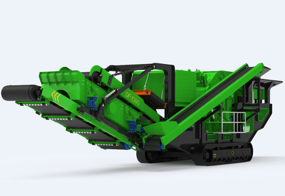 279Kw 230 t/h Mining Crushing And Screening Plant Portable Jaw Rock Crusher