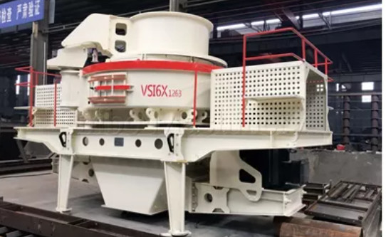 Vertical Shaft Sand Block Making Machines VSI Crushing Plants For Construction Aggregate