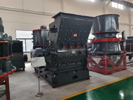 Gypsum Mill Stone Hammer Crusher Machine 75Kw Quartz Stone Coarse Powder