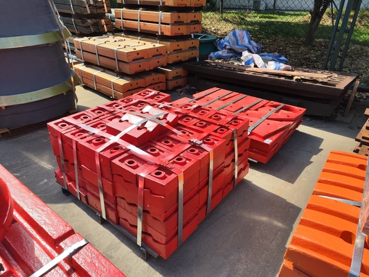 PFW1214 CR26 Hammer Bar And Manganese Wear Plate PF1010 1210 1315 Impact Crusher Liner Plate