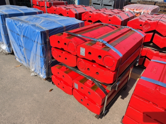 PFW1214 CR26 Hammer Bar And Manganese Wear Plate PF1010 1210 1315 Impact Crusher Liner Plate