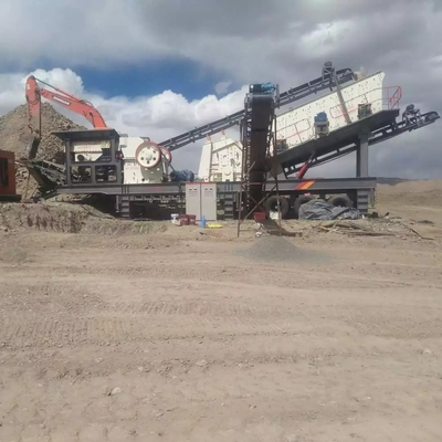 Used Mobile Crusher Machine PF1010 60 TPH